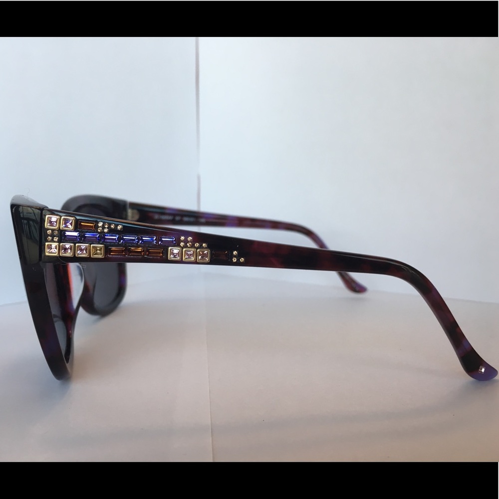 Stunning Square Judith Leiber Sunglasses